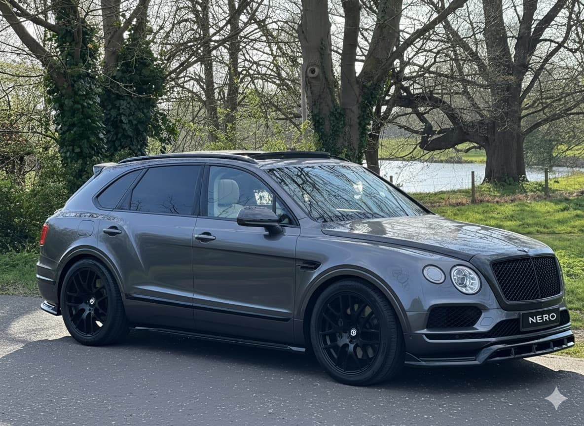 Satin Grey Bentley Bentayga - Image 5