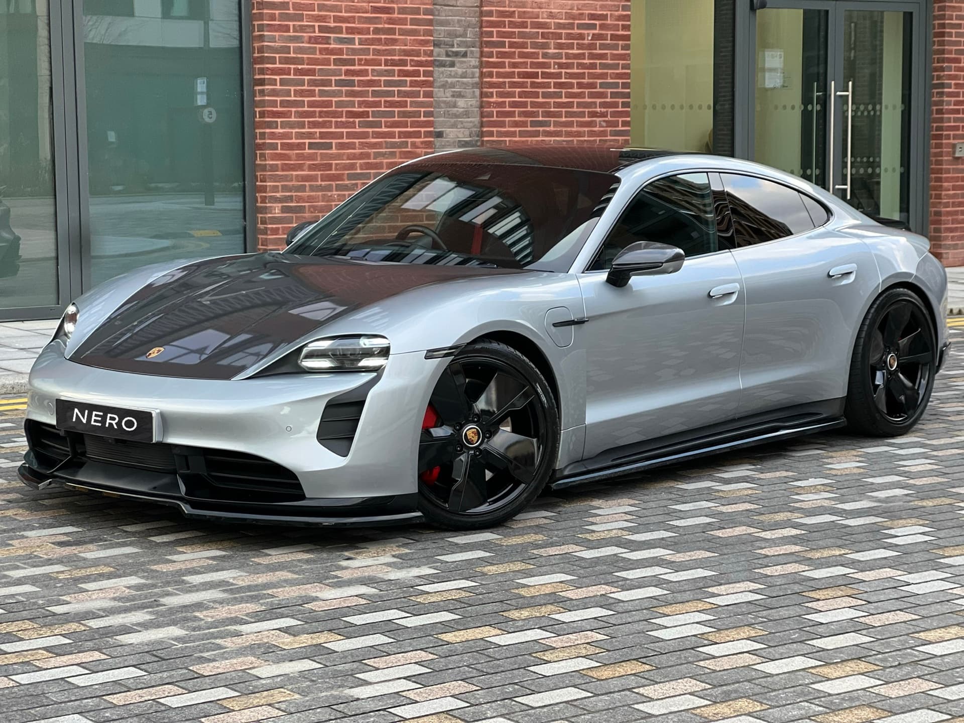 GT Silver Porsche Taycan Turbo S - Image 2