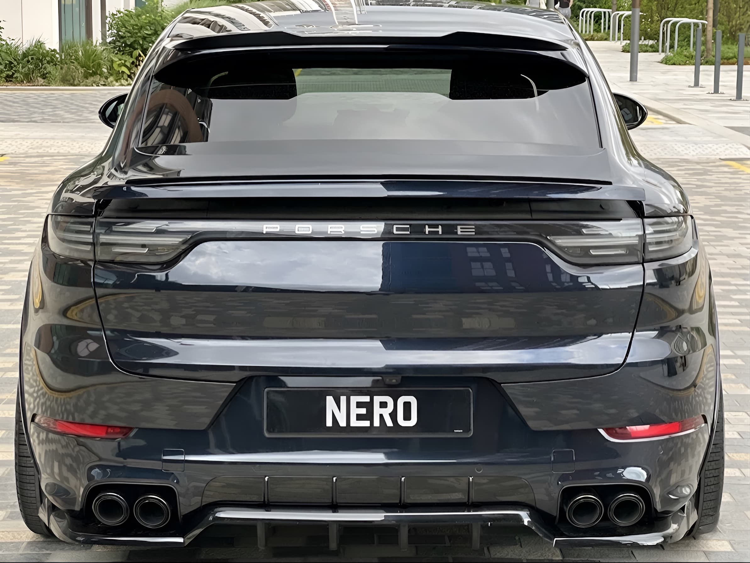 Murdered Out Porsche Cayenne Coupé - Image 4